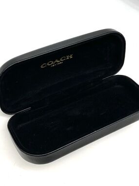 Coach Glasses Black case   Empty